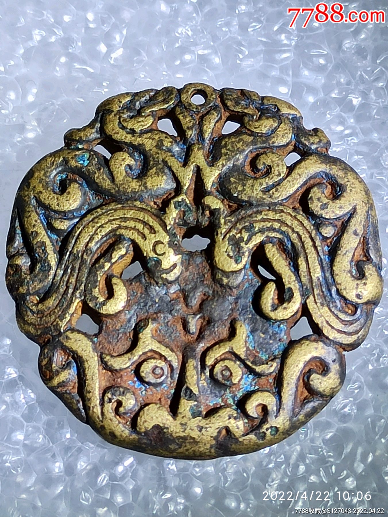 汉代三大纹饰龙凤虎细线纹或麻布纹后有放大图龙凤虎