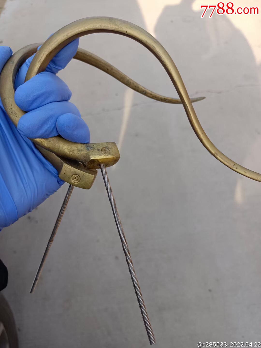 铜鸟笼钩子一对_价格78元【七彩鱼】_第1张_7788商城__七七八八商品