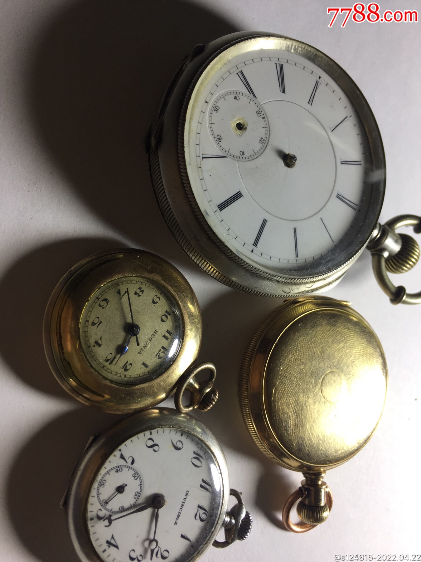 一枪打四块怀表
