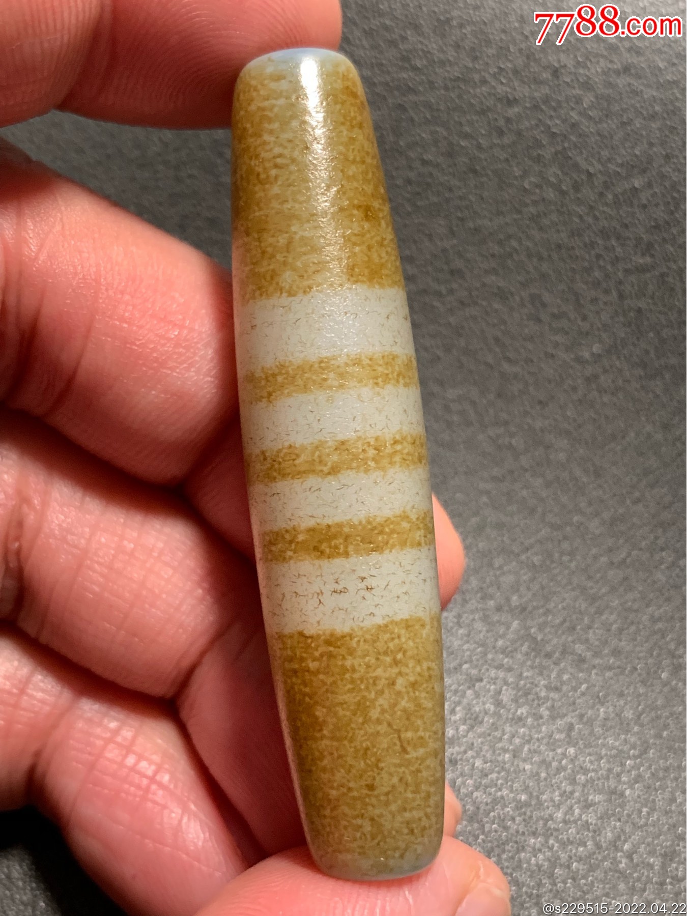 藏传线天珠572132毫米