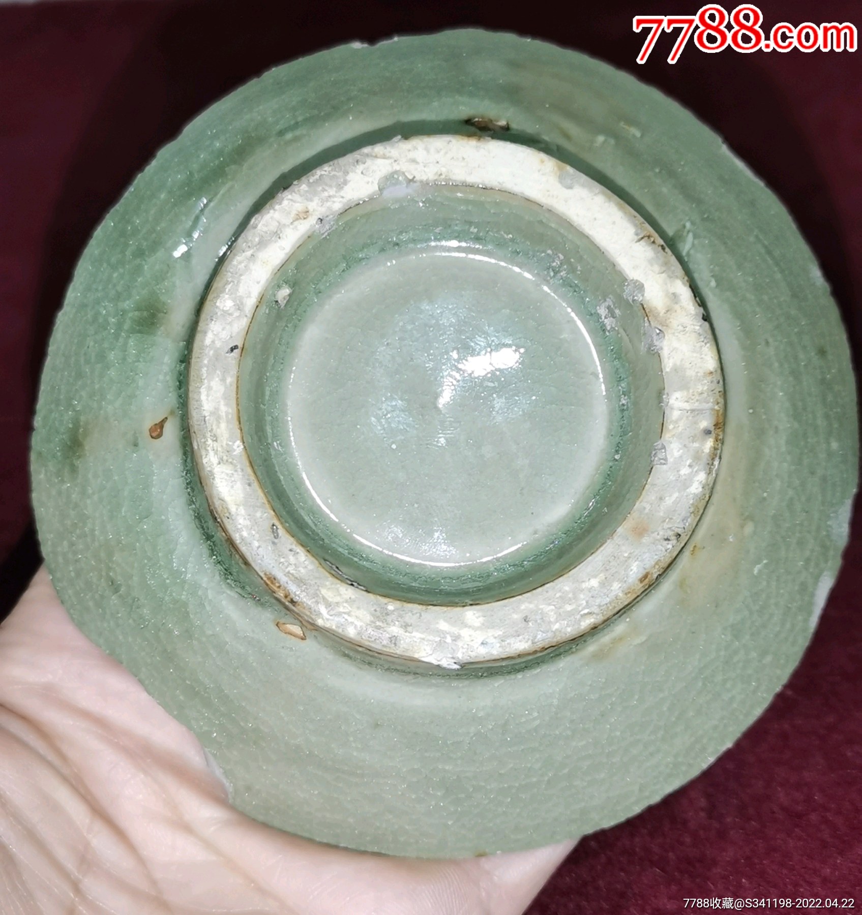 北宋耀州窑碗底_青瓷/秘色瓷_第3张_7788瓷器