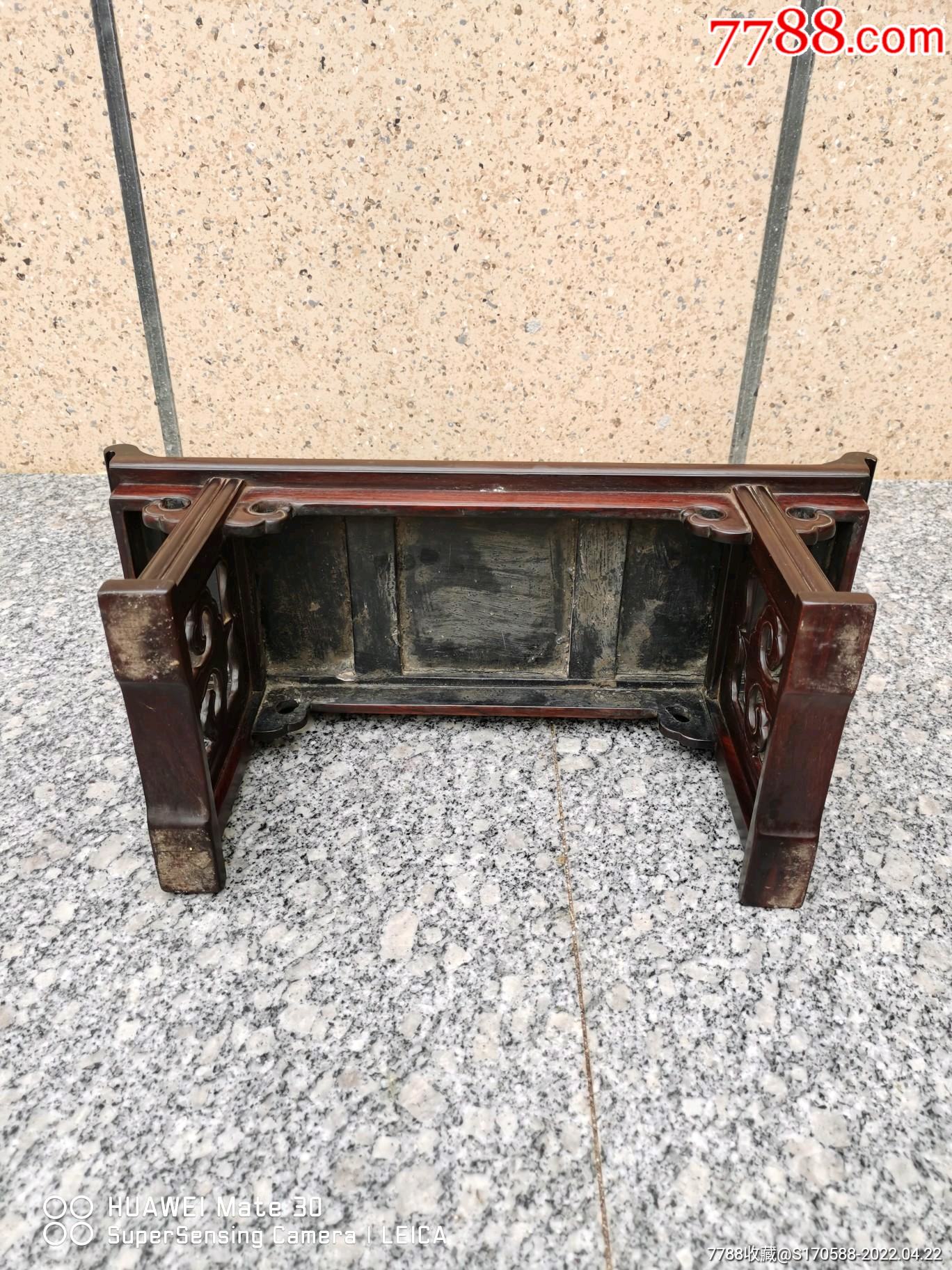 民国时期明式古典老红木大红酸枝交趾黄檀全品翘头案独板面木纹清晰