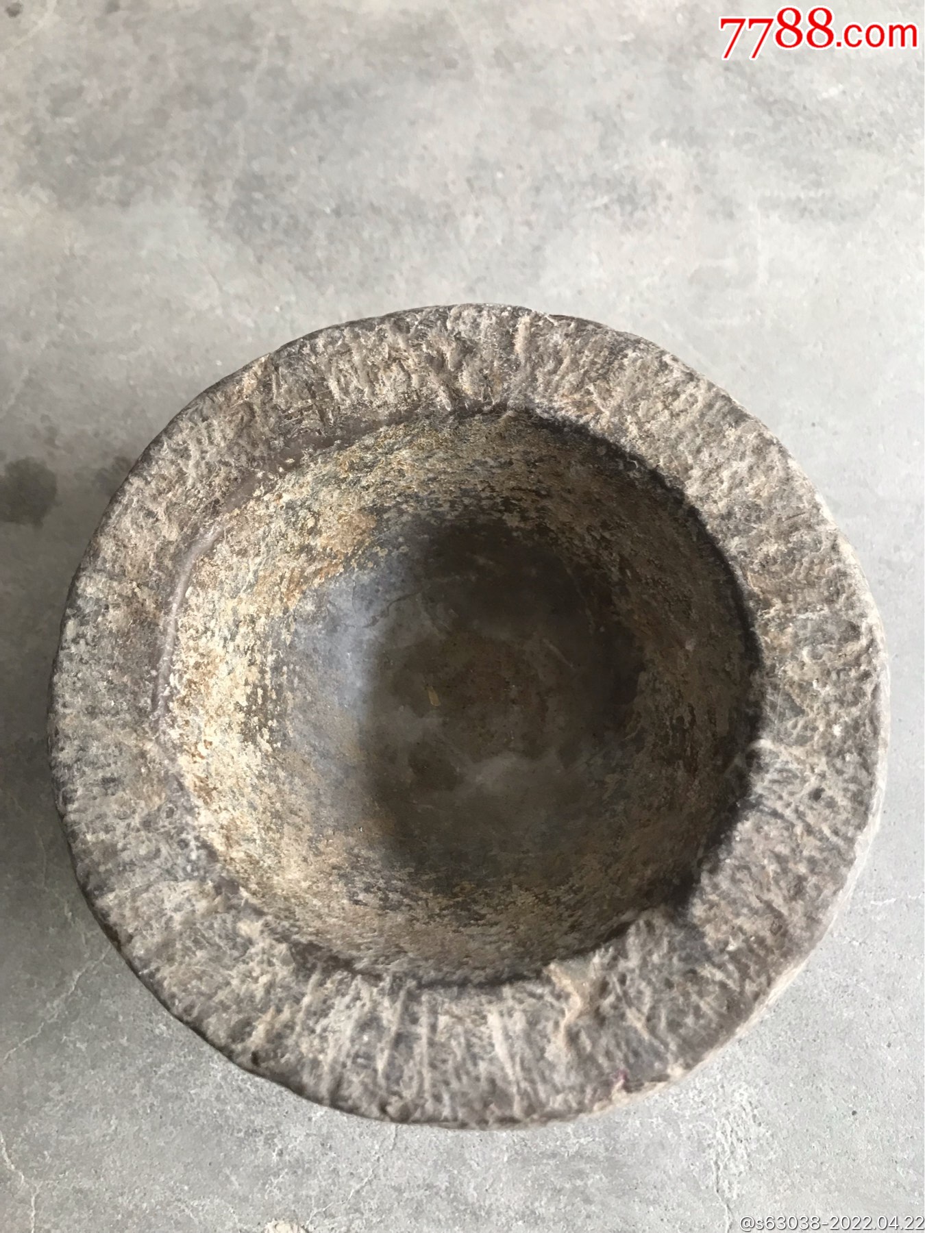 54斤重老青石石臼_价格80元_第1张_7788商城__七七八八商品交易平台