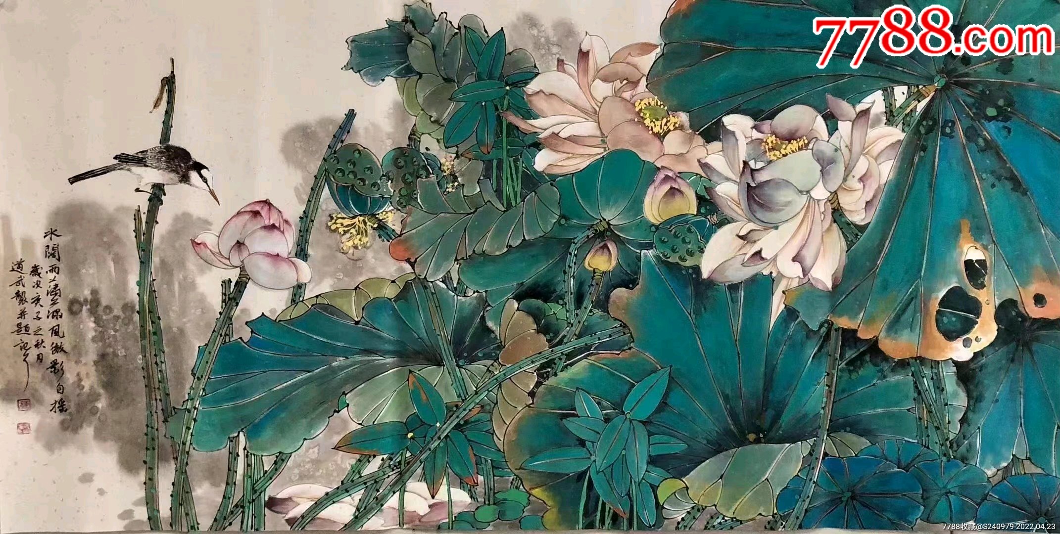 魏道武荷花精品