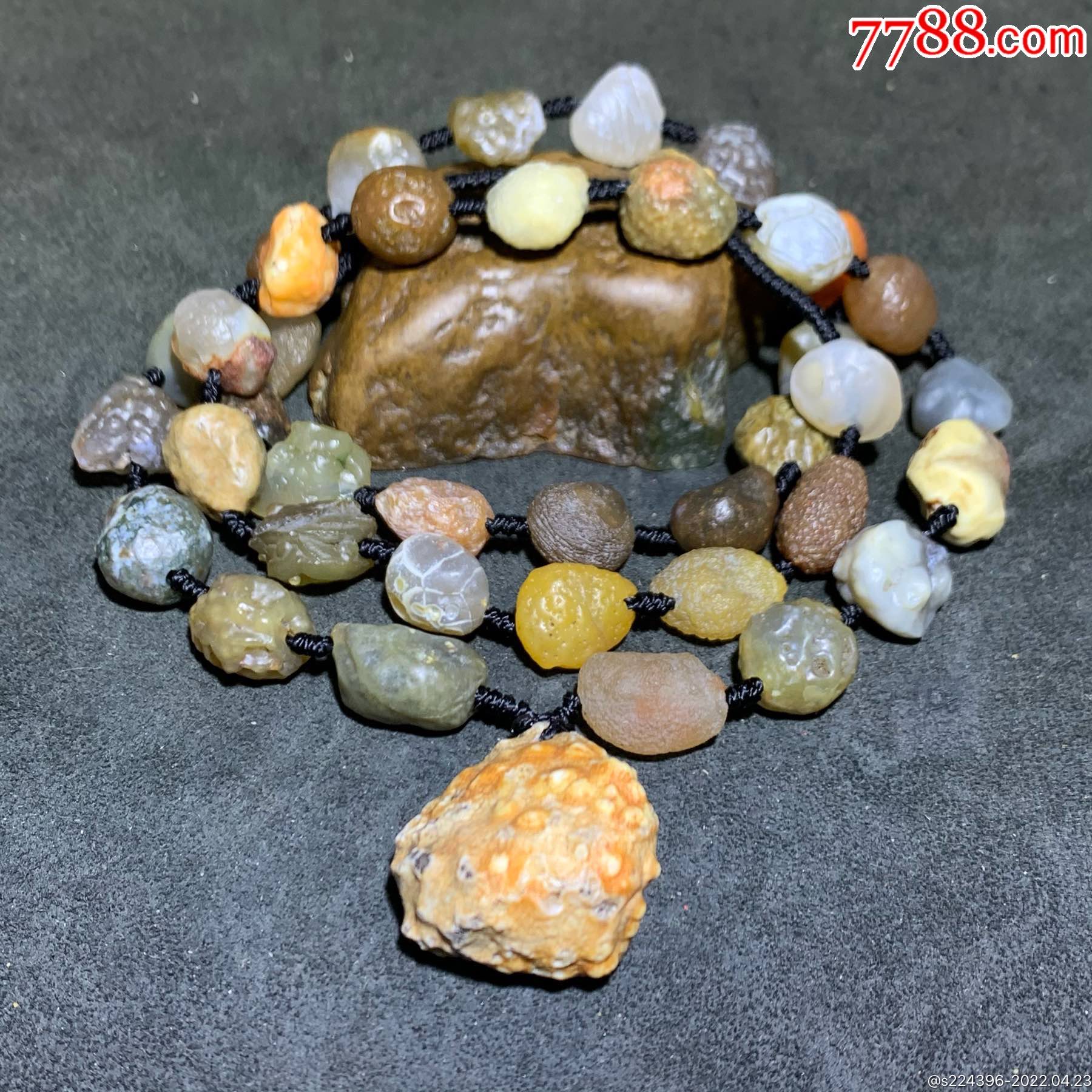 精美戈壁大颗粒筋脉石项链一条_价格176元_第1张_7788收藏__收藏热线