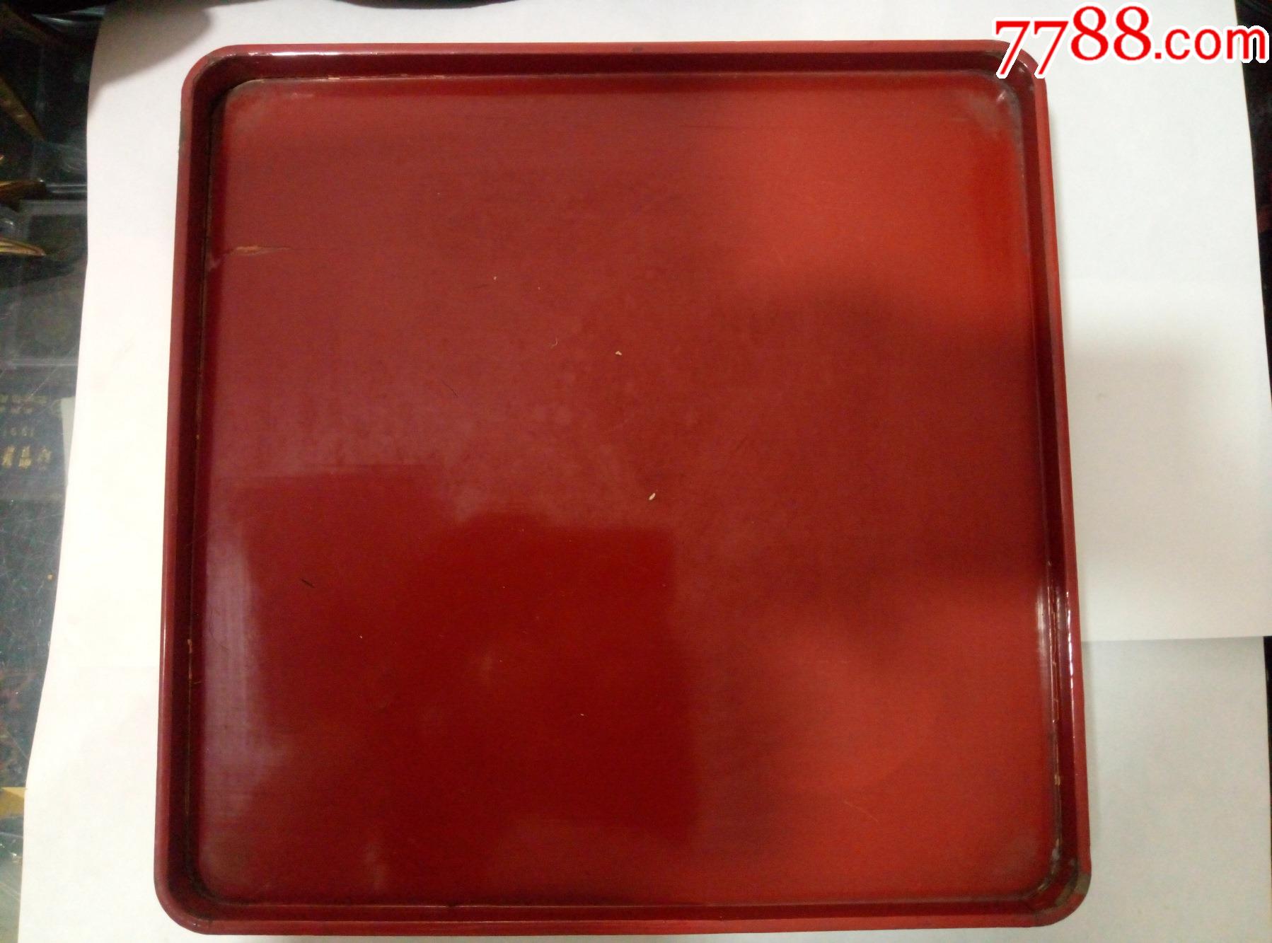 满洲国漆器放盘1