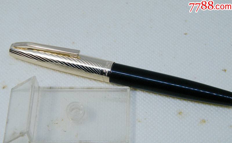 70年代白翎74型自吸水钢笔铱金笔库存未使用品