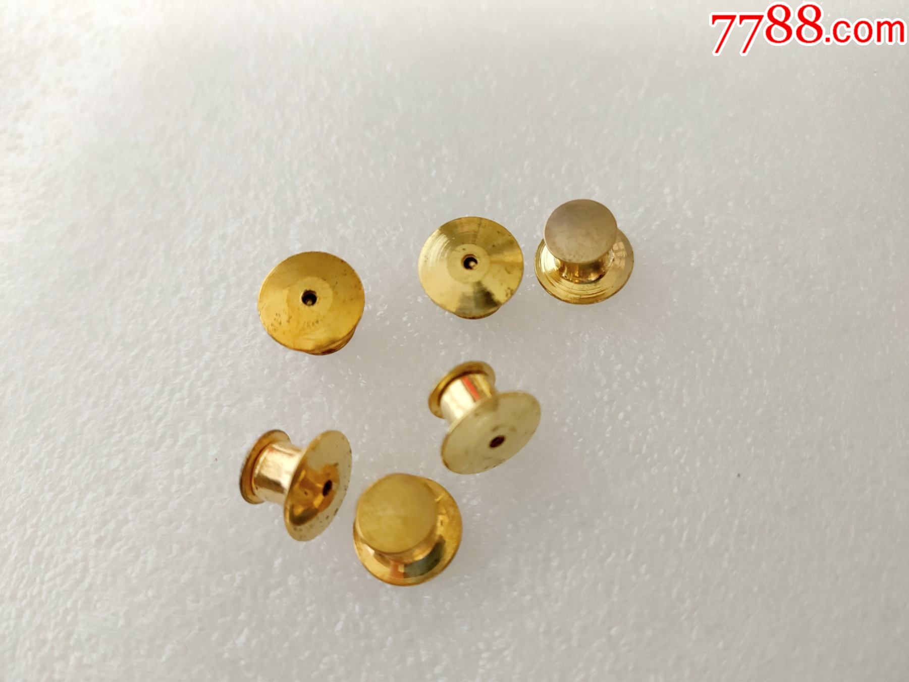 奖章纪念章胸针胸章背面卡扣铜帽10枚5元