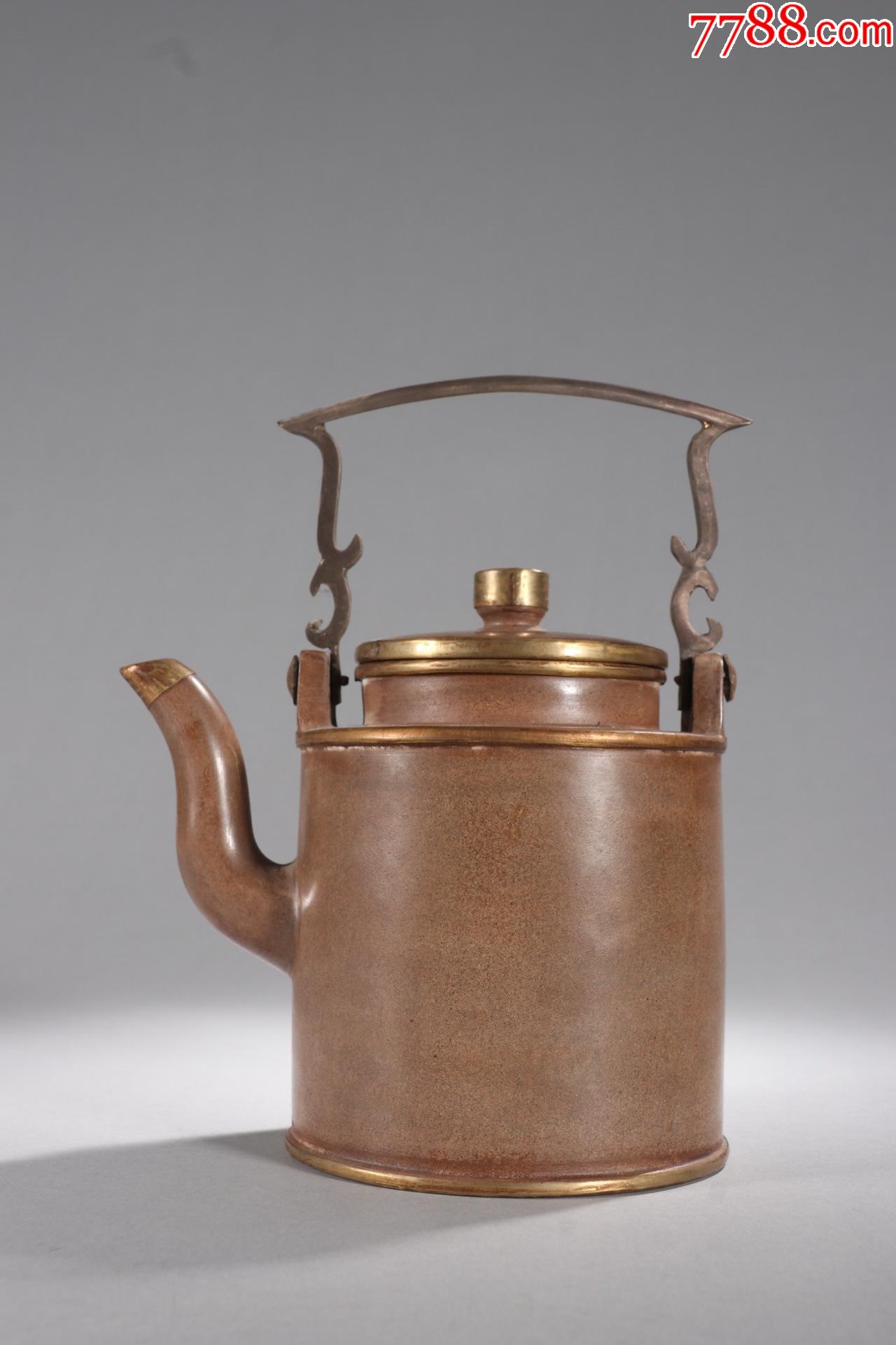 贡局款紫砂提梁壶