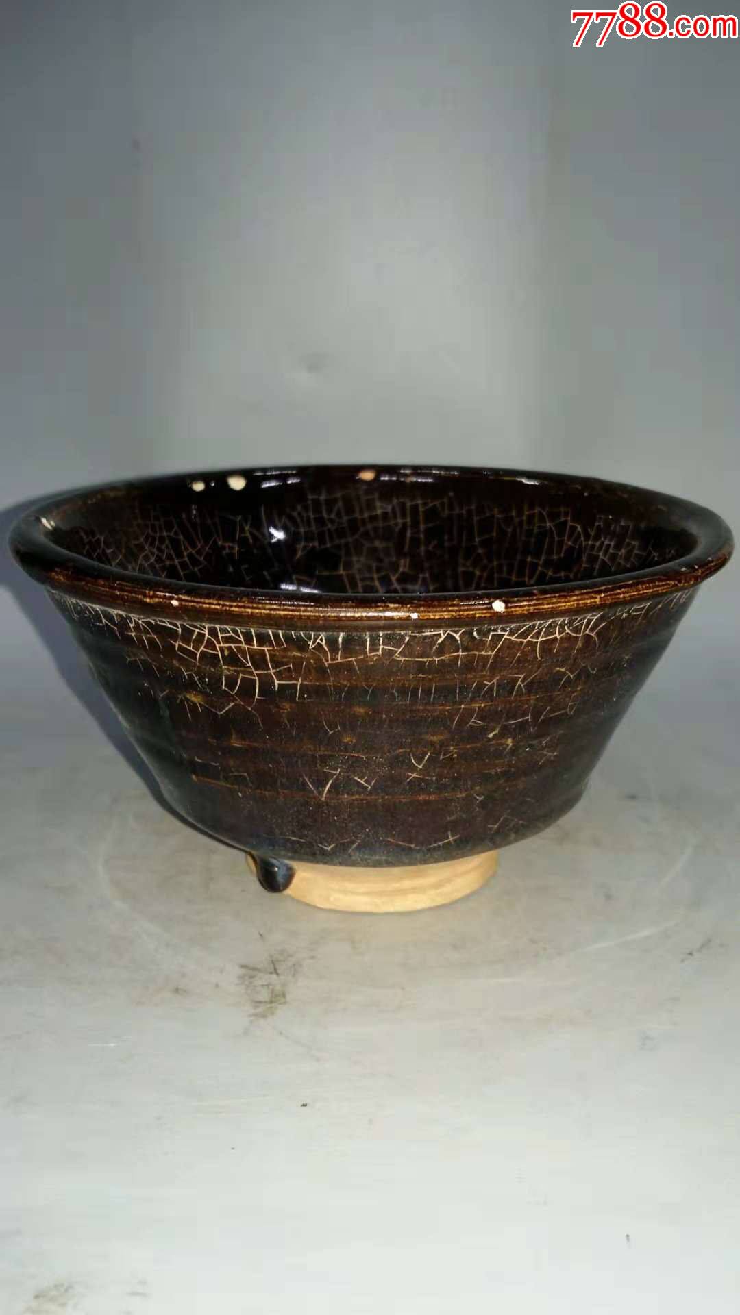 黑釉大碗_黑瓷/天目瓷_鉴别图片_收藏价格_7788陶器收藏