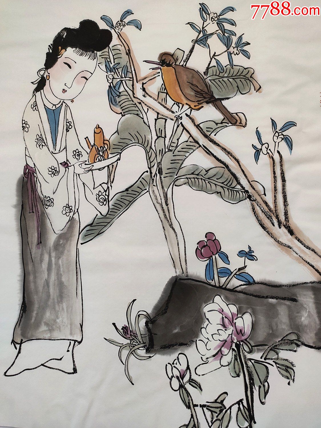 中国美术家协会会员南京书画院一级画师朱新建人物