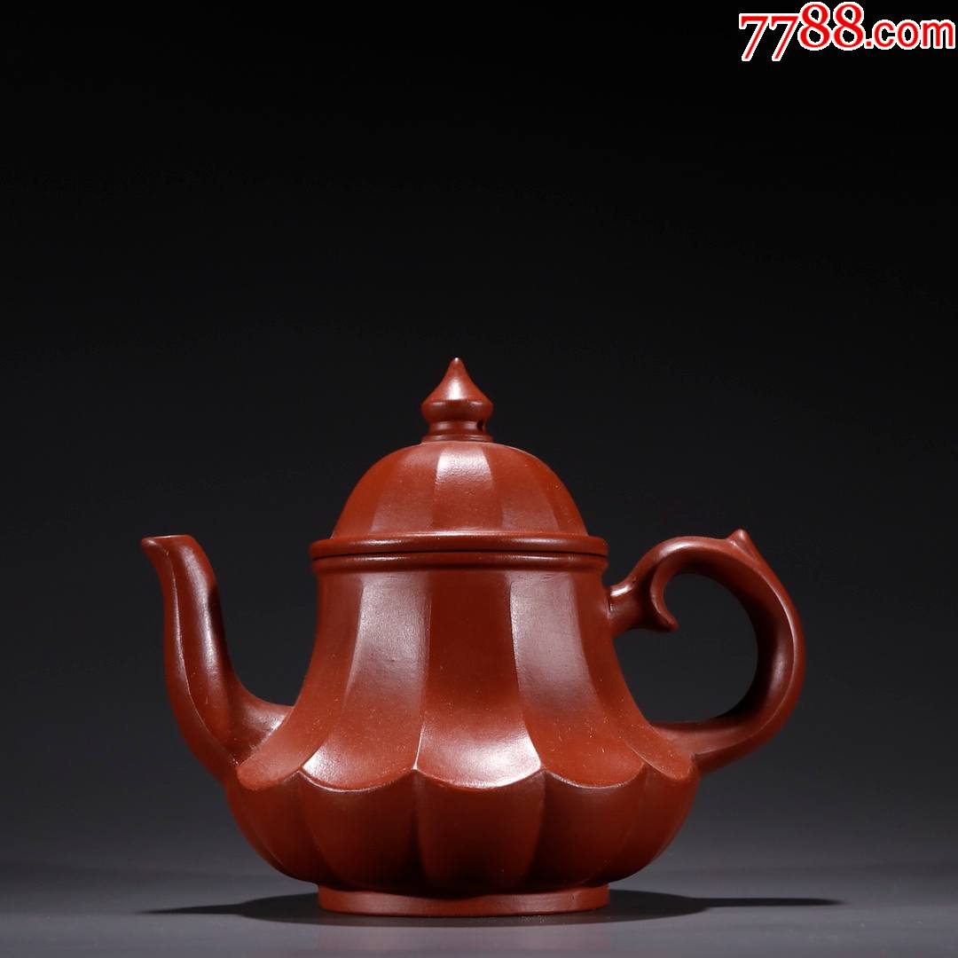 郝彤彤款紫砂菱型茶壶