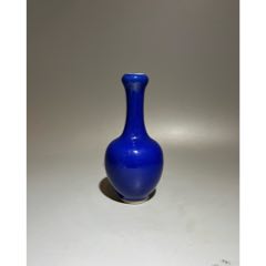 清代哥釉双环耳瓶_青白瓷/影青瓷_福州余园古玩【7788旧书网】