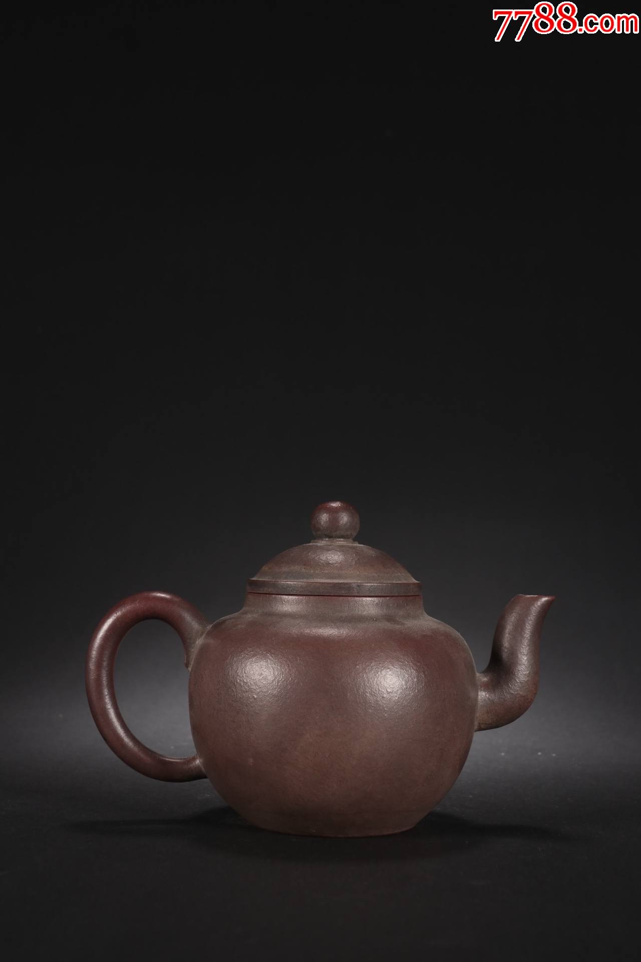 时大彬款素面紫砂壶