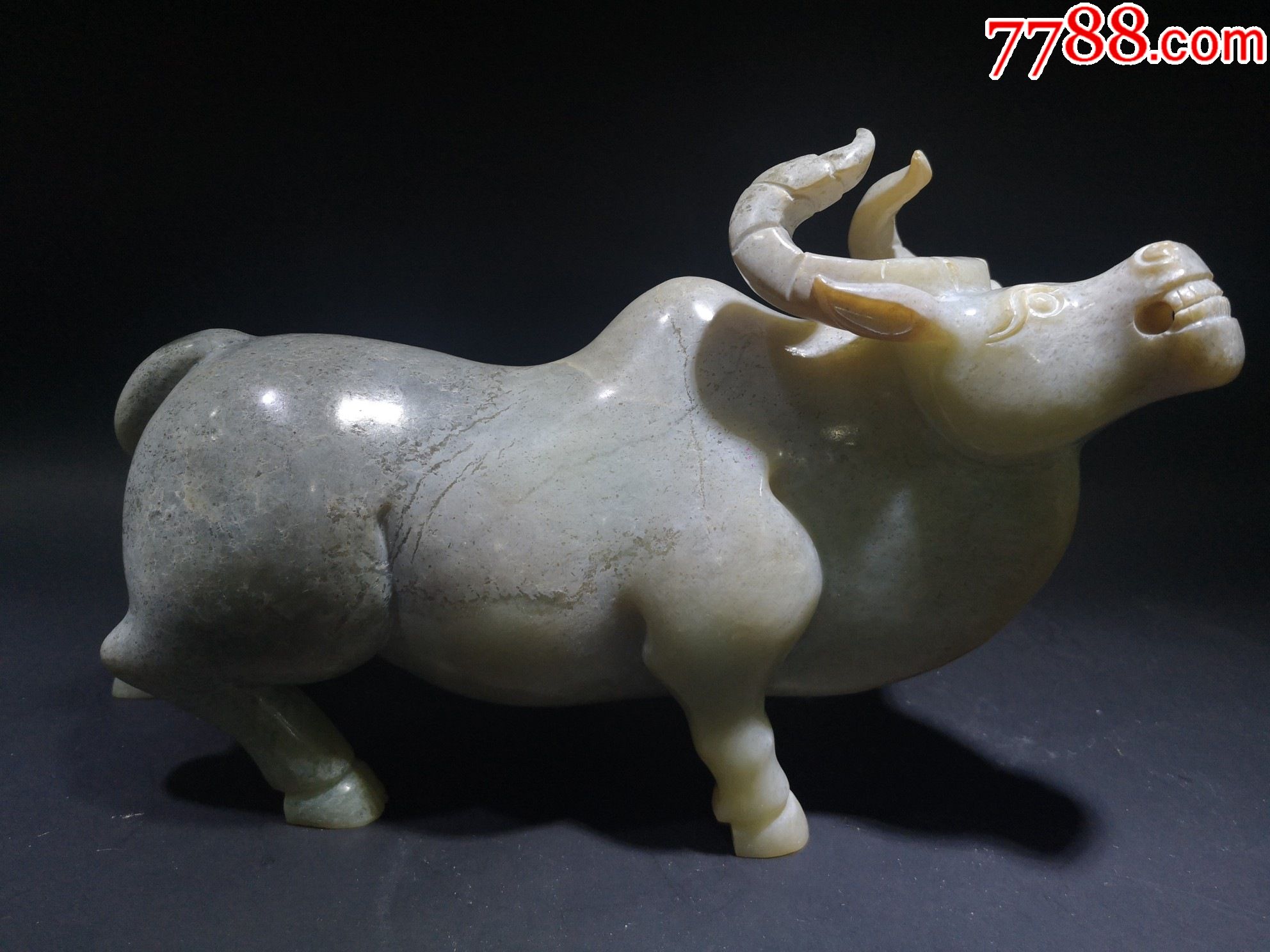 和田玉牛气冲天