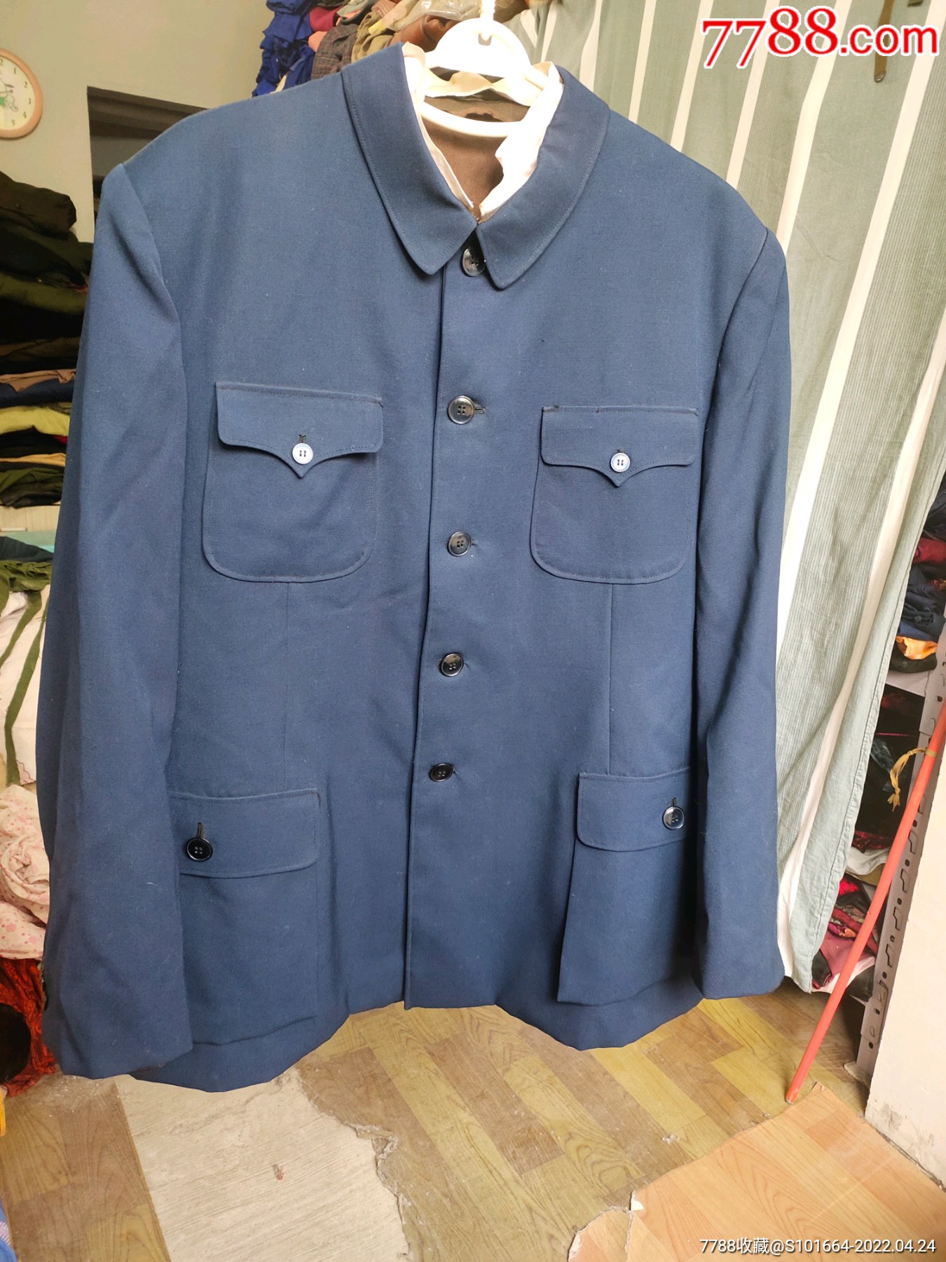 纯毛华达呢中山装