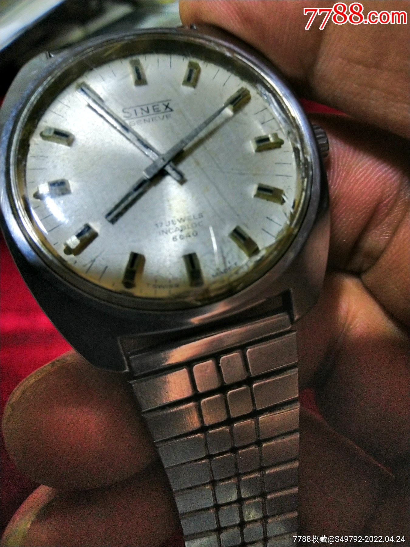 瑞士古董星纳斯手表