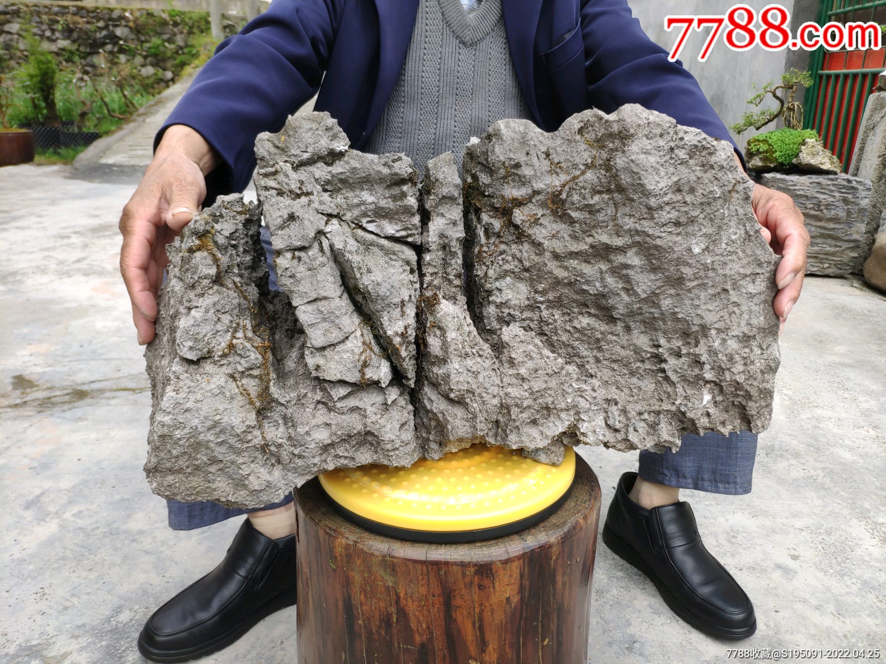 奇石武陵山风化石假山摆件