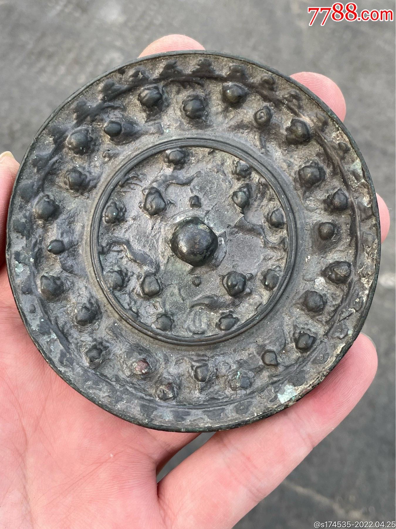 晚唐海兽葡萄镜_铜镜_鉴别图片_收藏价格_7788陶器收藏