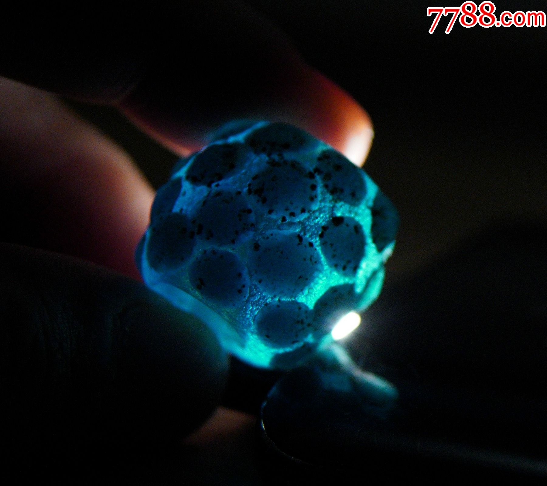 战国蜻蜓眼高古琉璃珠收藏古珠