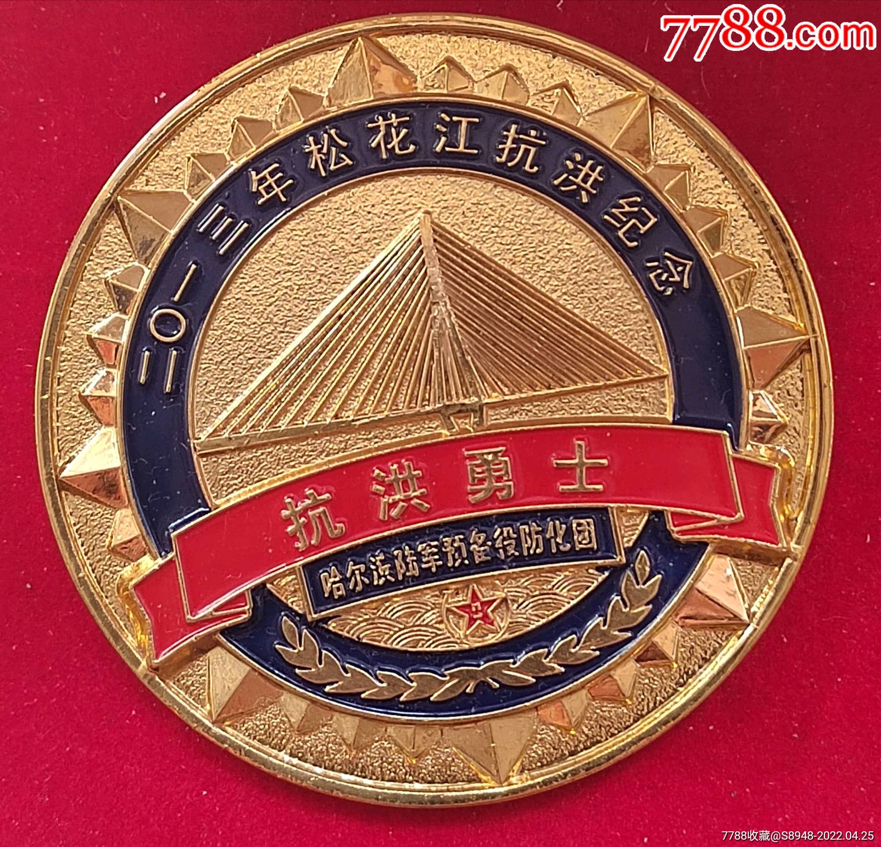 抗洪纪念章抗洪勇士