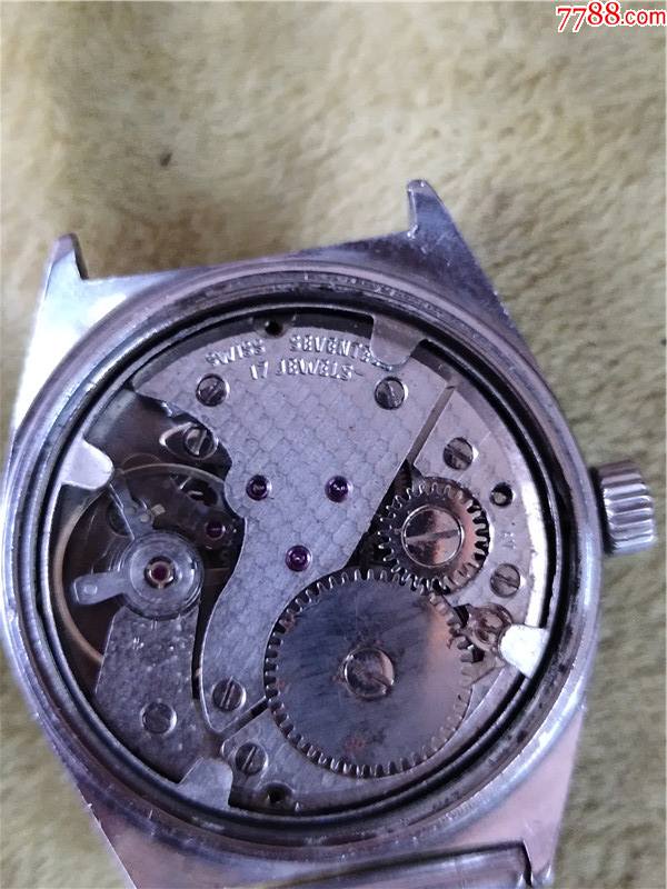 pomar单日历男机械表机芯964