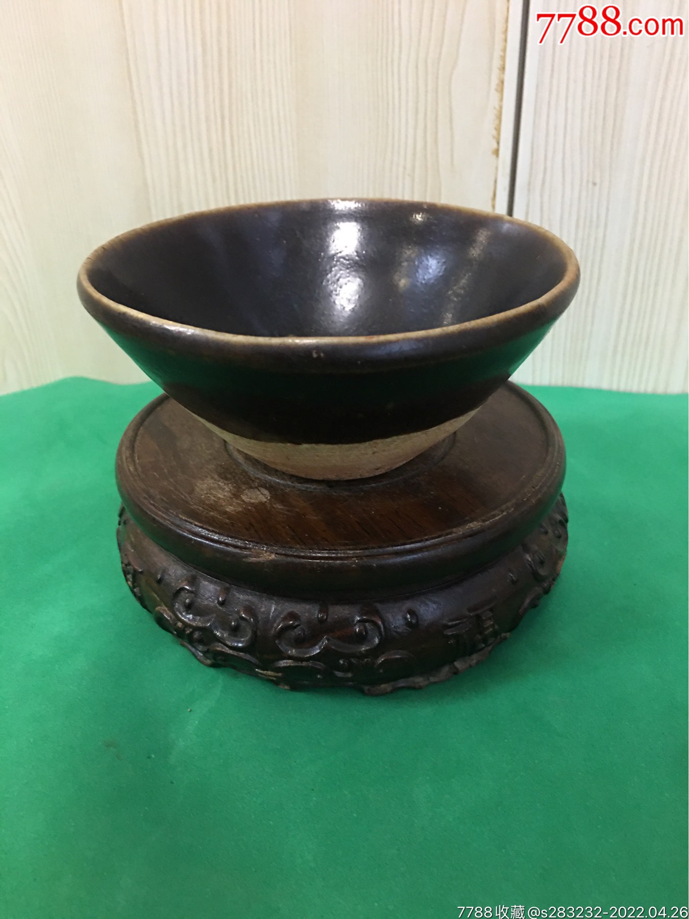 "商品>>>>99宋代福建福清窑黑釉茶盏