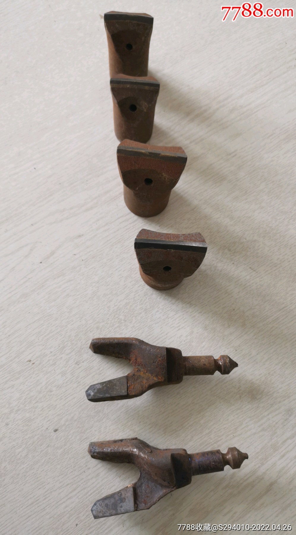 矿山合金钢老钻头三种规格