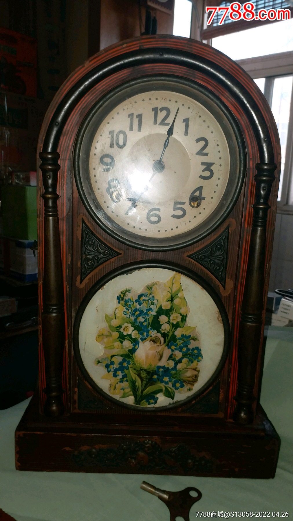 百年日本民国打簧座钟_价格180元_第1张_7788收藏__收藏热线
