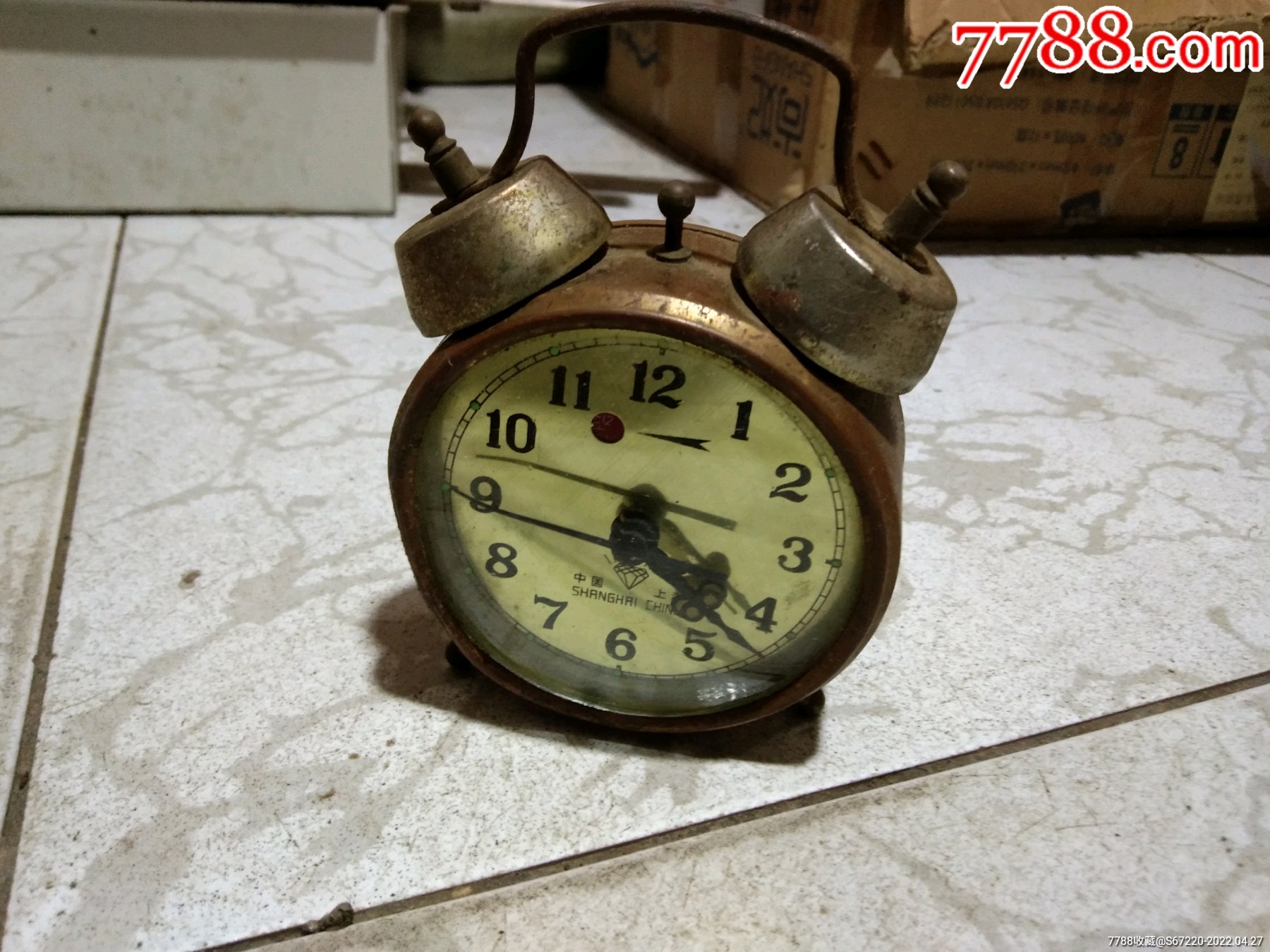 钻石牌机械闹钟