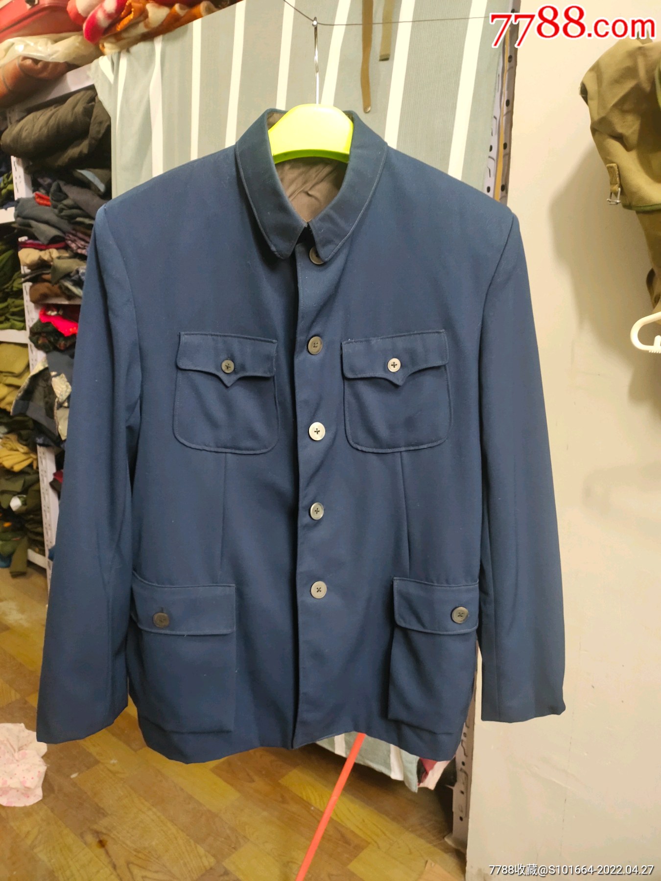 纯毛华达呢中山装