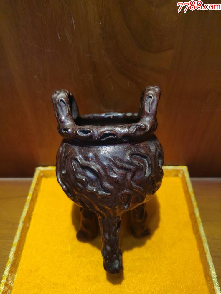 精品文玩清代沉香木香炉