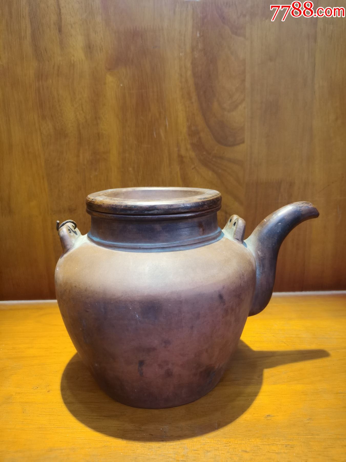 文房雅玩清代紫砂老茶壶