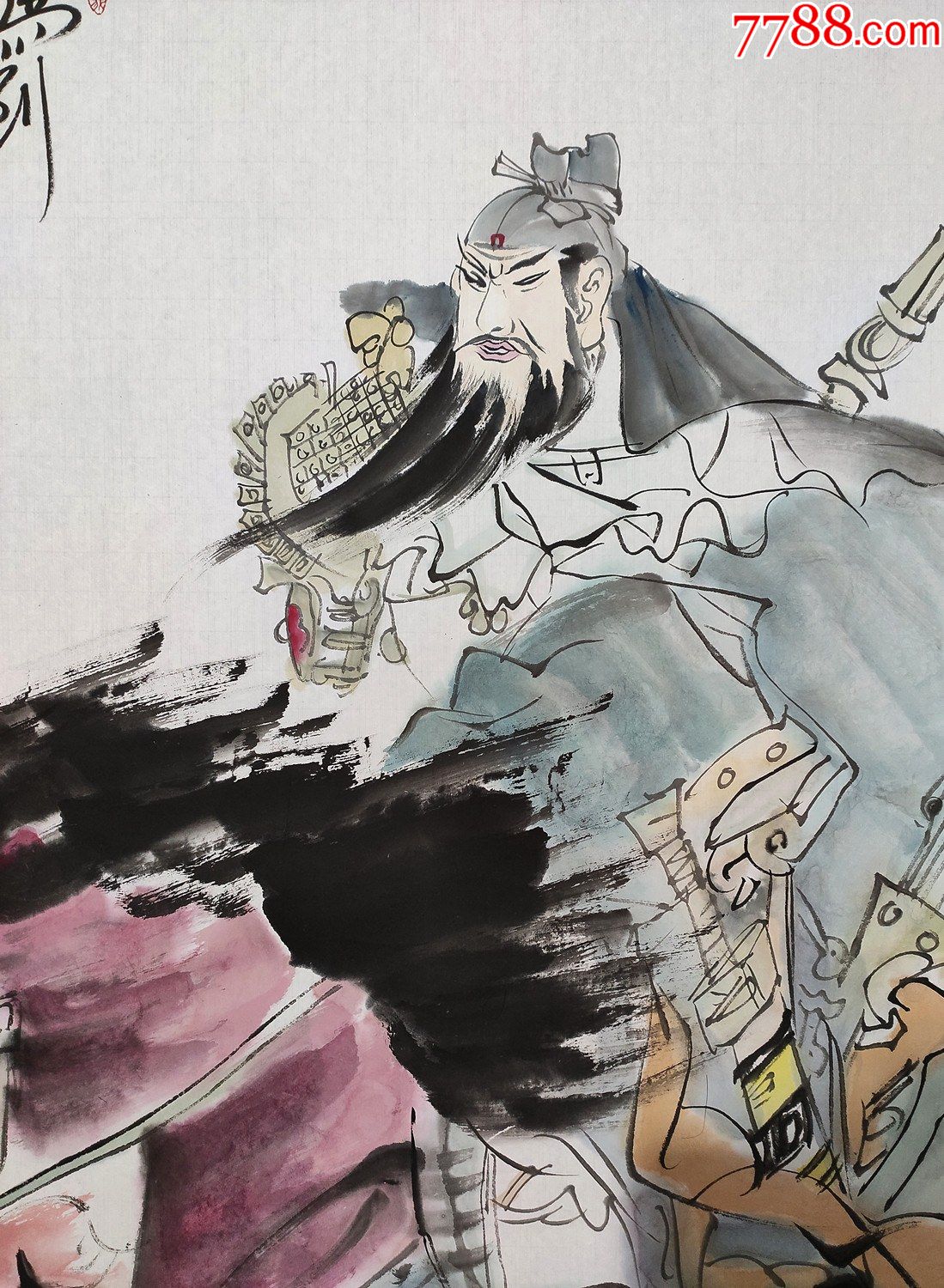 【汪国新】人物-价格:1150元-se86766364-人物国画原作-零售-7788字画