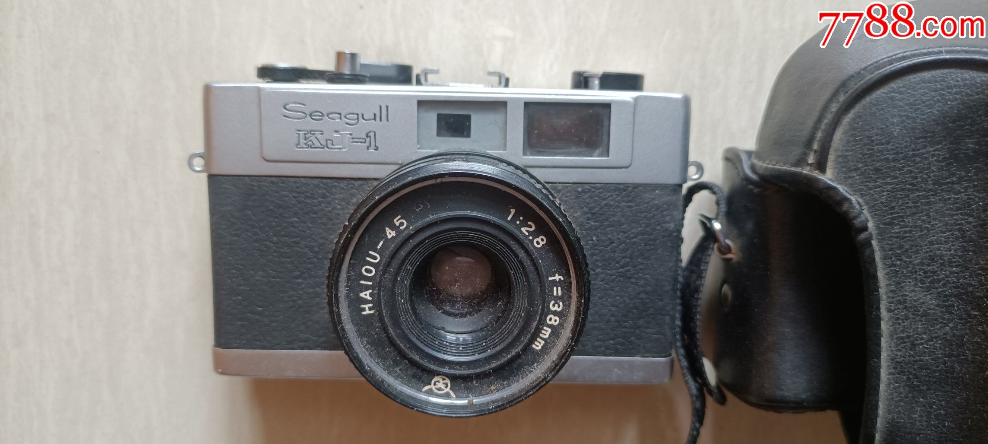 上世纪七十年代海鸥kj-1照相机(品相好,原皮套)_单反相机_第2张_7788