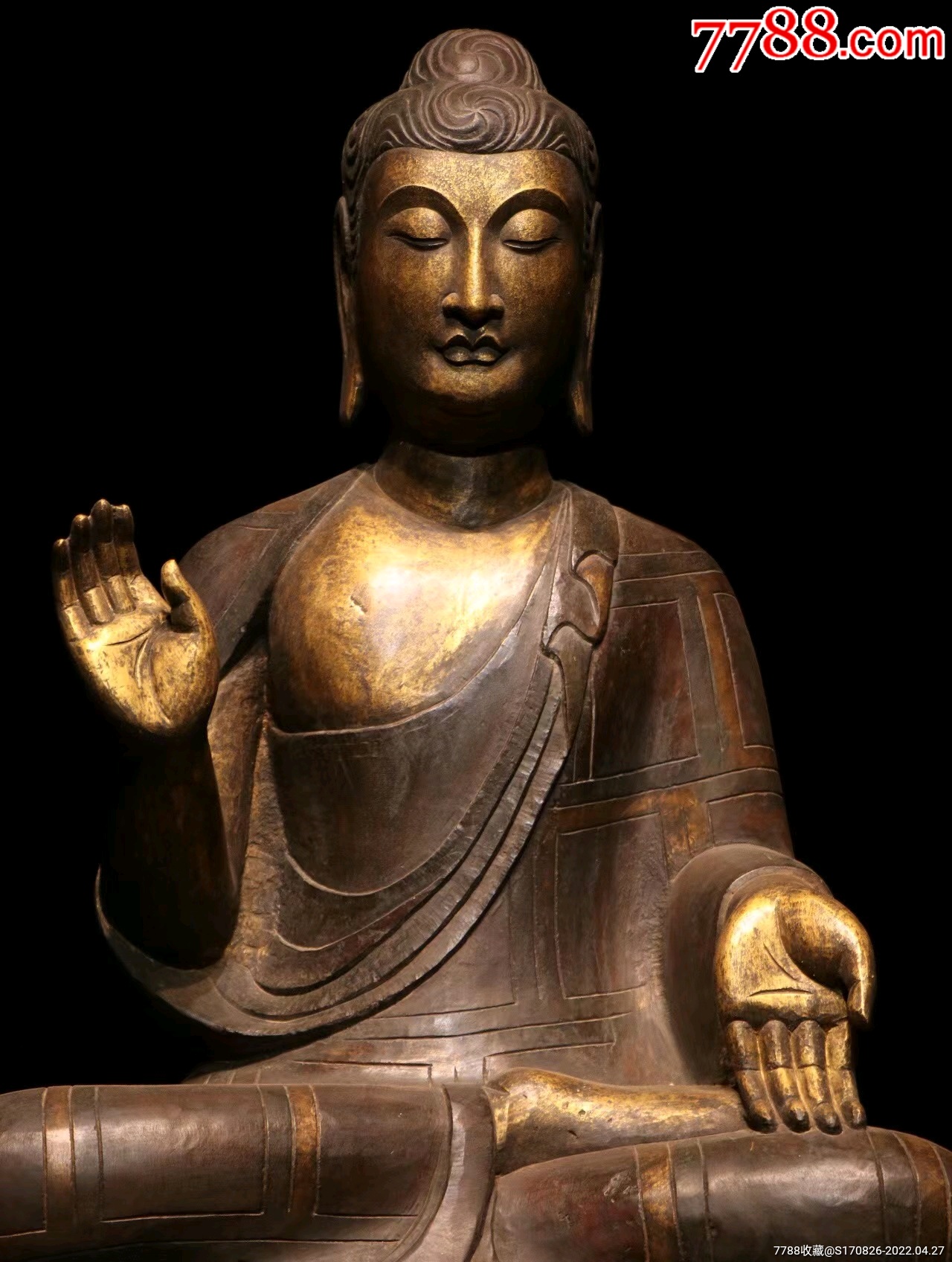 大耳下垂简介:石佛像/神像