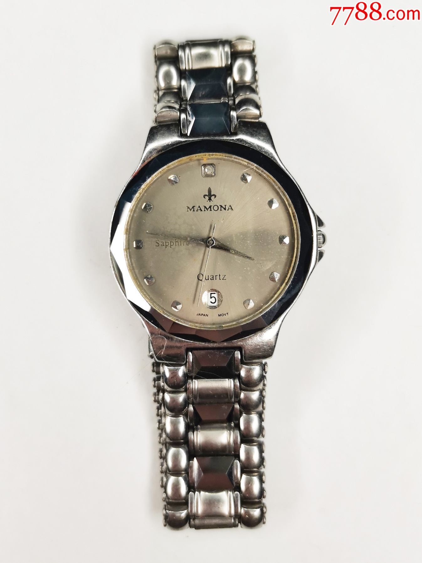 二手米纳表石英表中古腕表90年代古董vintage老手表男表女表