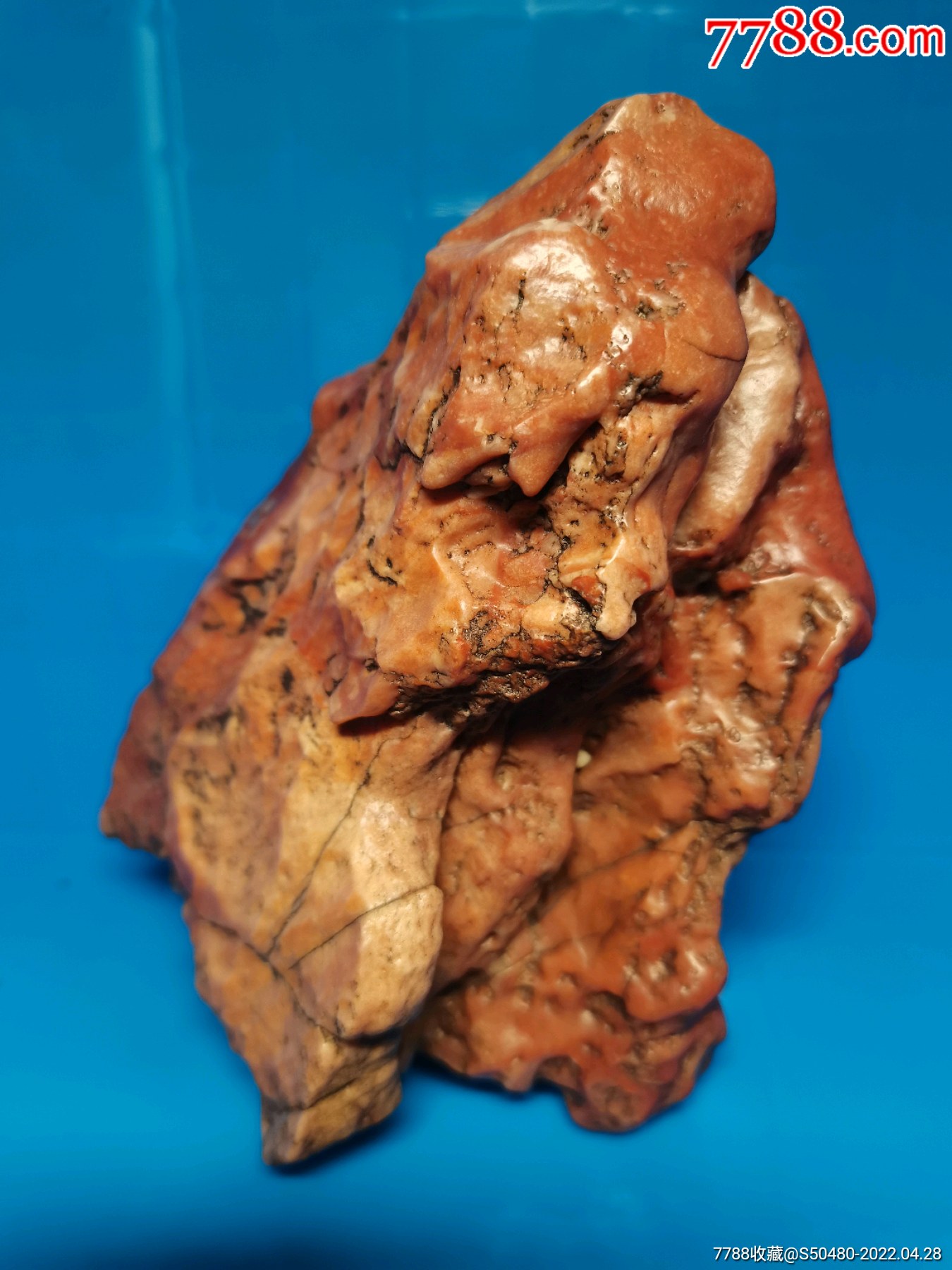 奇石观赏石沙漠漆风凌石风砺石戈壁玛瑙原石内蒙阿拉善红碧玉石