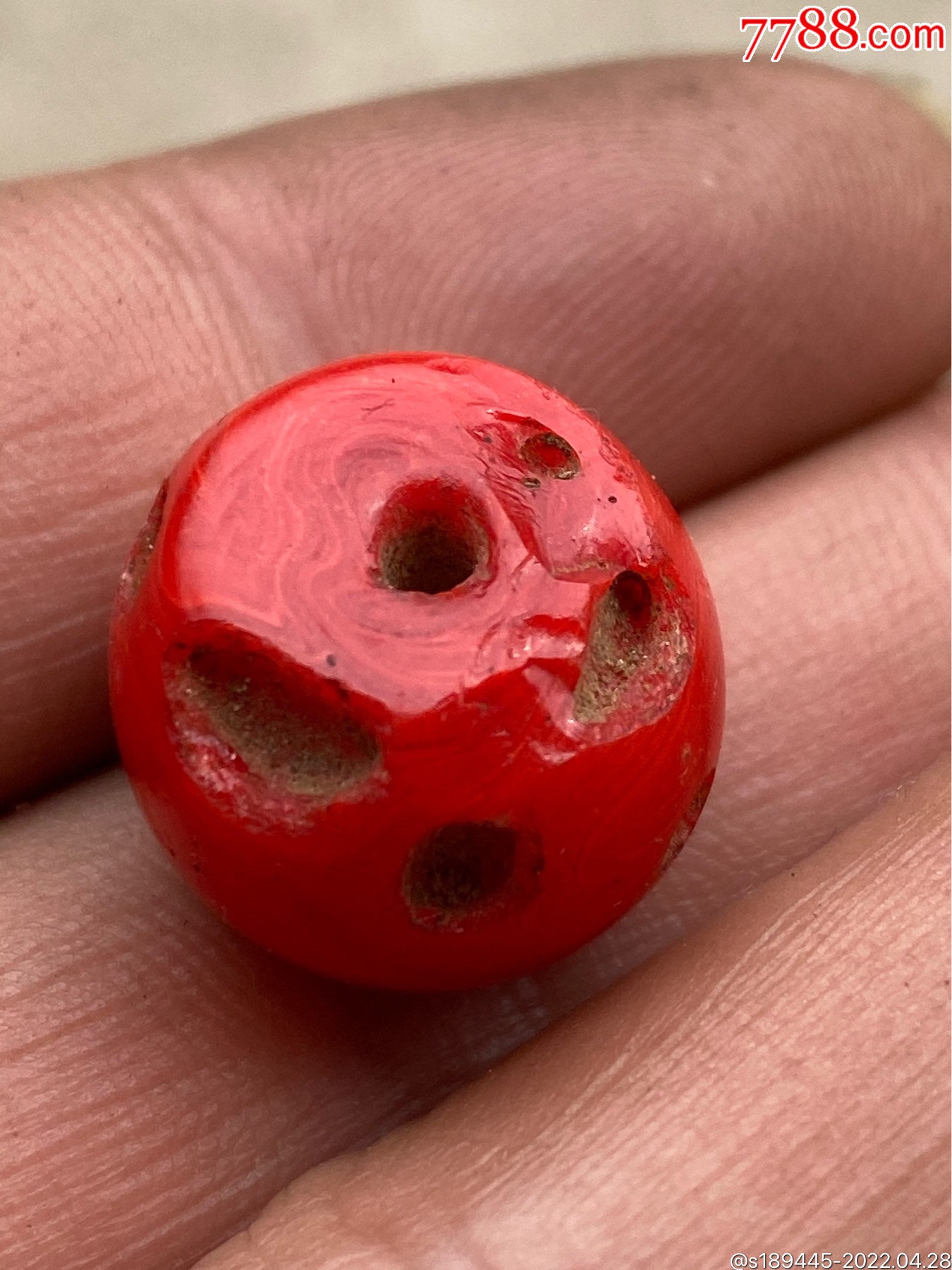 老琉璃珠颜色好个头还行有烧造瑕疵和磕碰无裂品相如图保真保老不议价