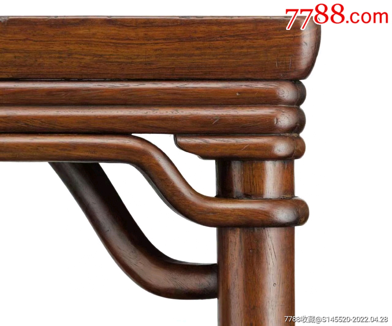 典藏老黄花梨画案明清家具古董旧货收藏明代圆头圆角采用海南黄花梨油