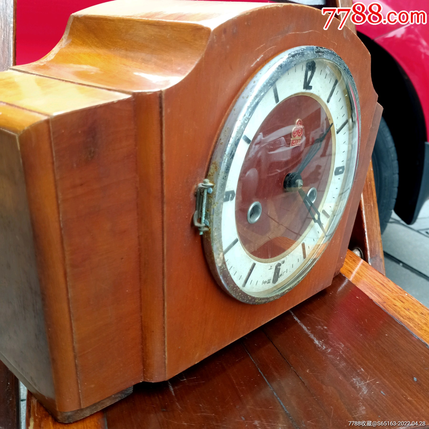 美品555牌31天座钟