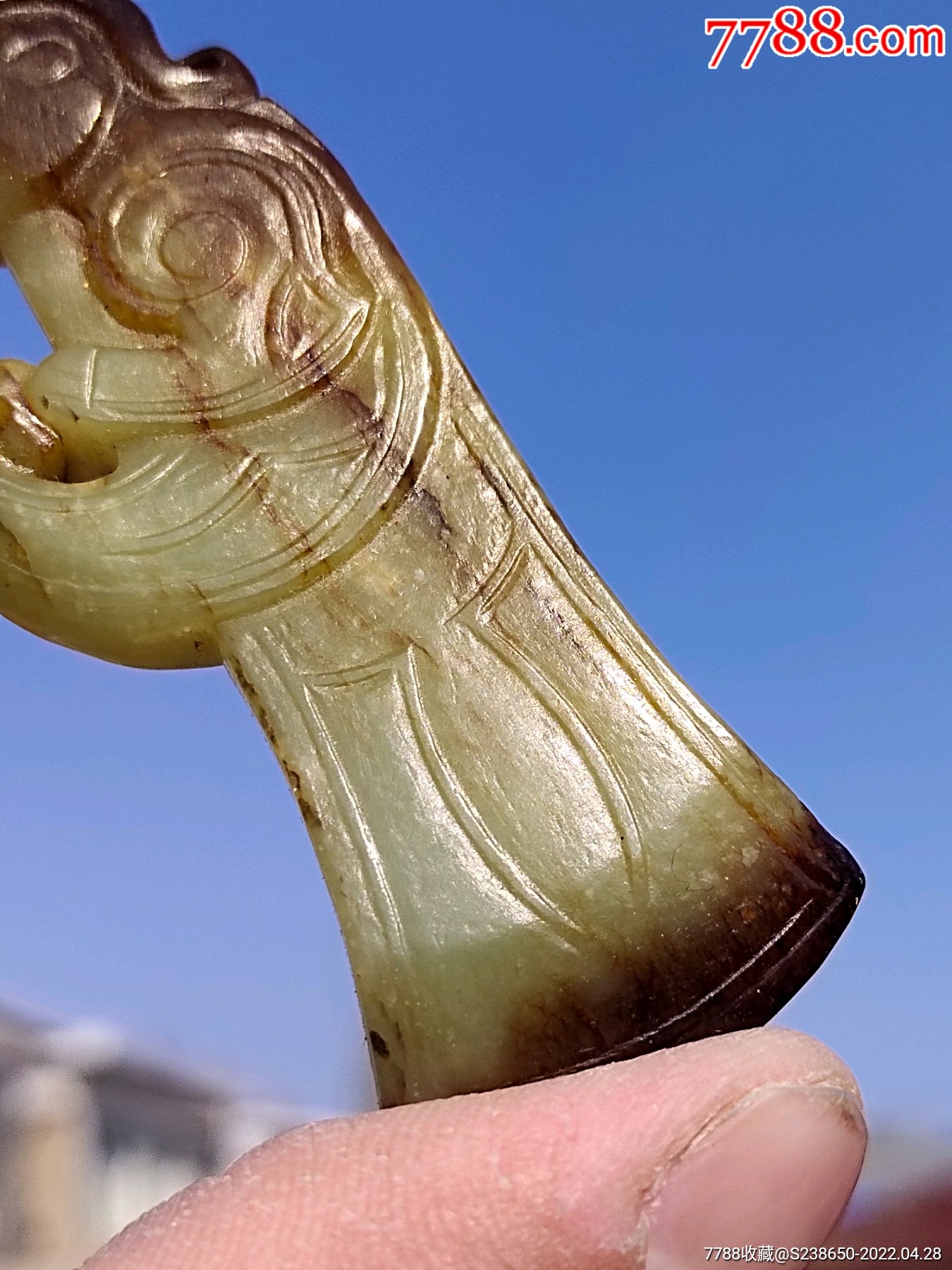 战汉时期老玉,老玉,高古玉,古玉_和田玉_第8张_7788玉器收藏