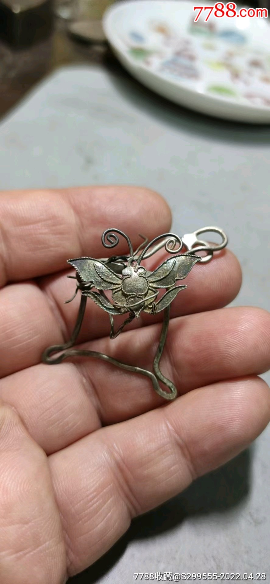 68-银簪/银钗-7788版画原作