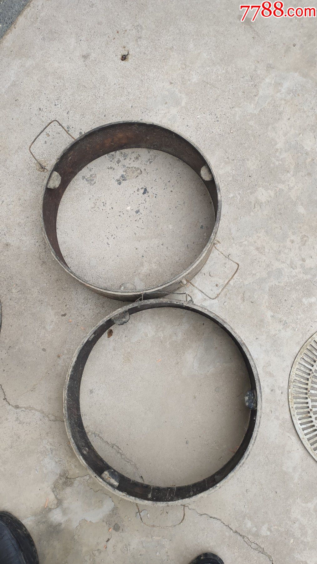 生活用具厨房用具铁圈锅圈一套2个和售