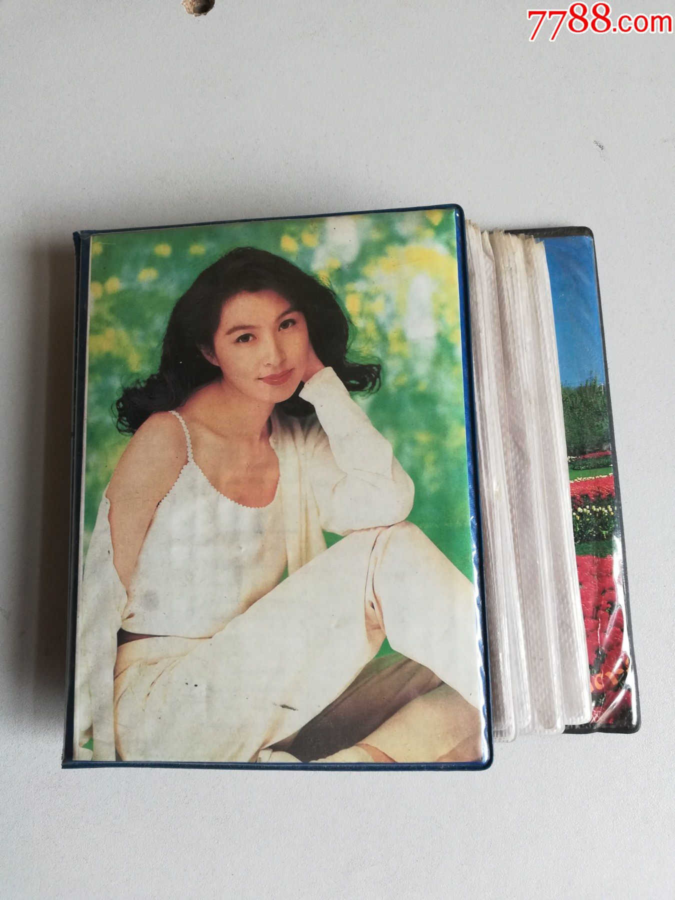 80年代港台明星空相册影集46片可装6寸照片92张