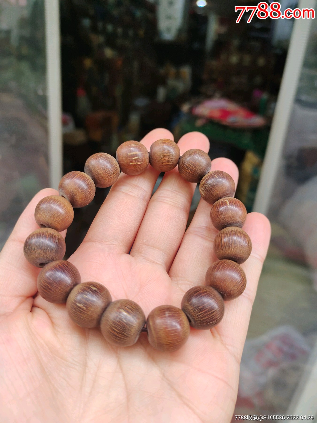 牛角手串14厘米左右130150斤佩戴