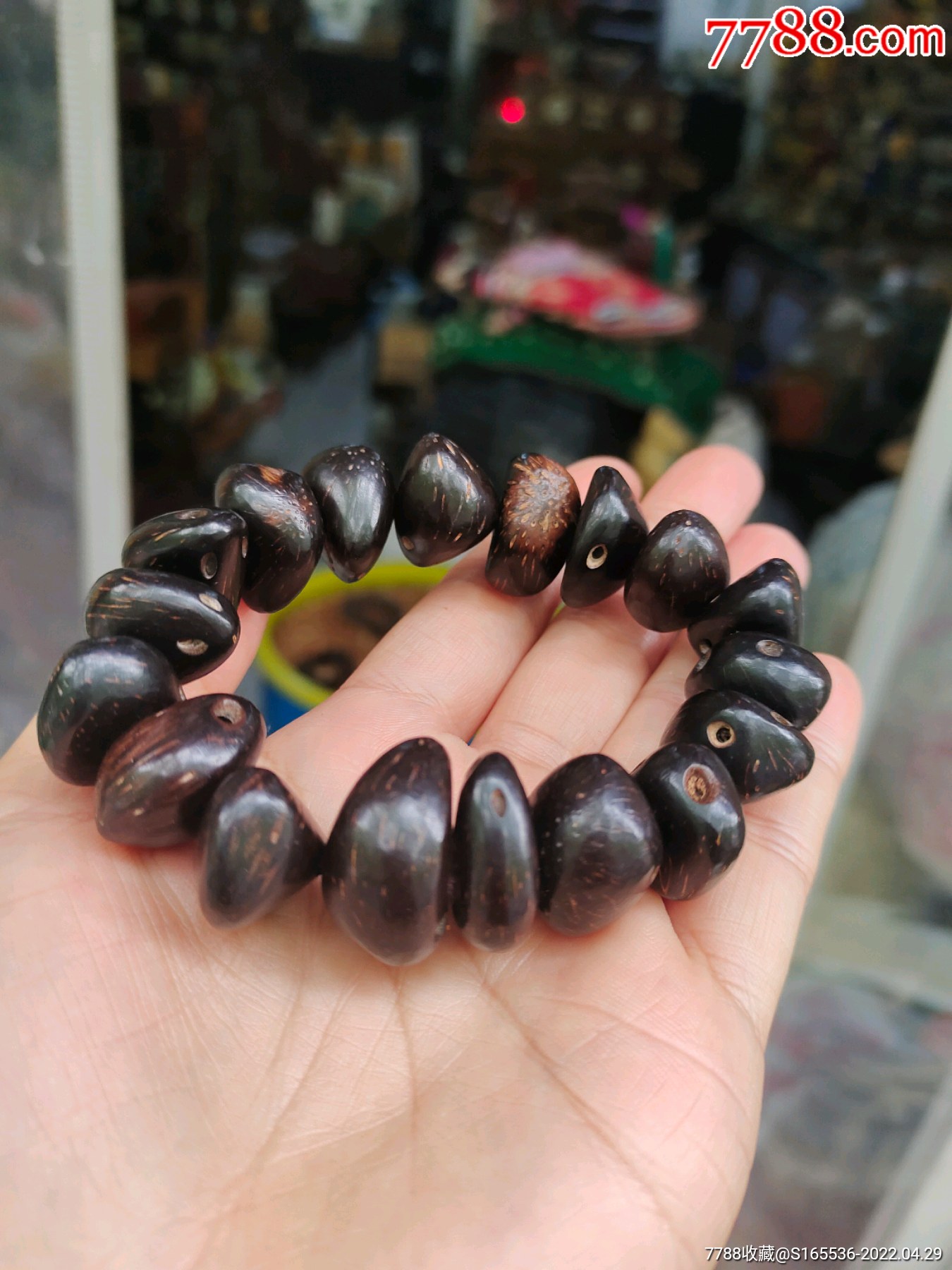 招财鼠菩提子手串低价结缘中旅游区寺庙夏季爆款-价格:10元-se8