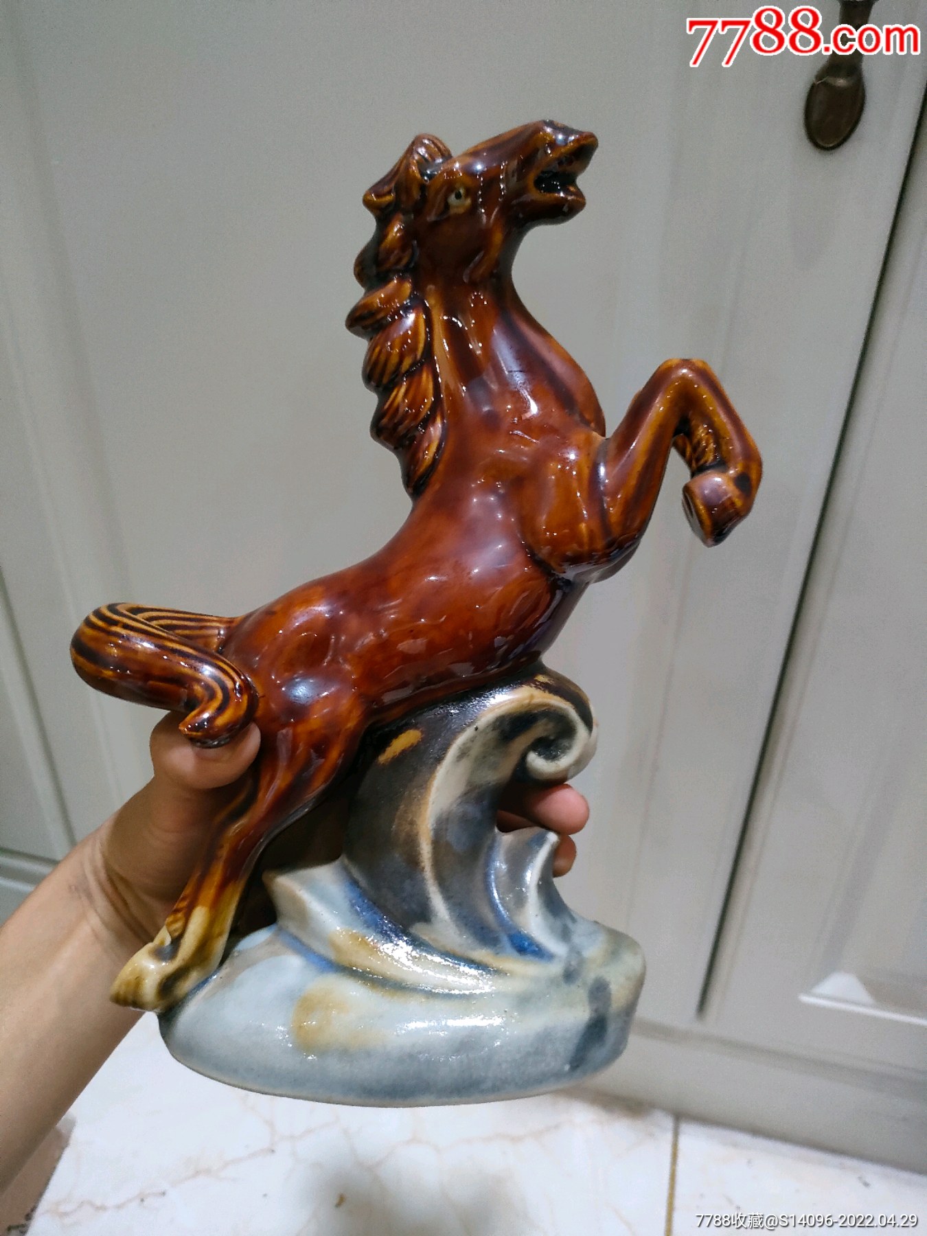 八十年代左右小马摆件美品