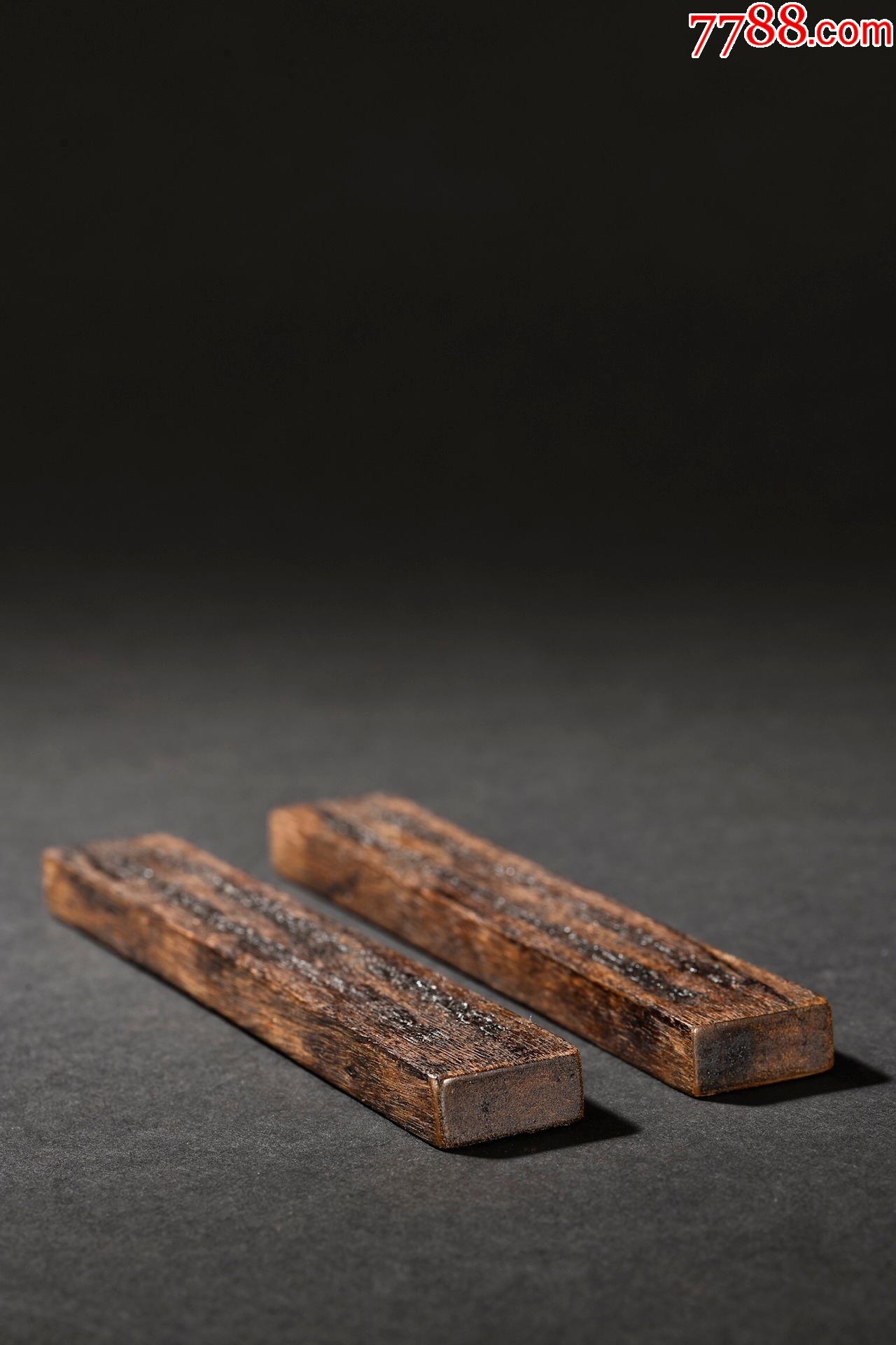 沉香诗文镇纸一对._第8张_7788文房四宝收藏