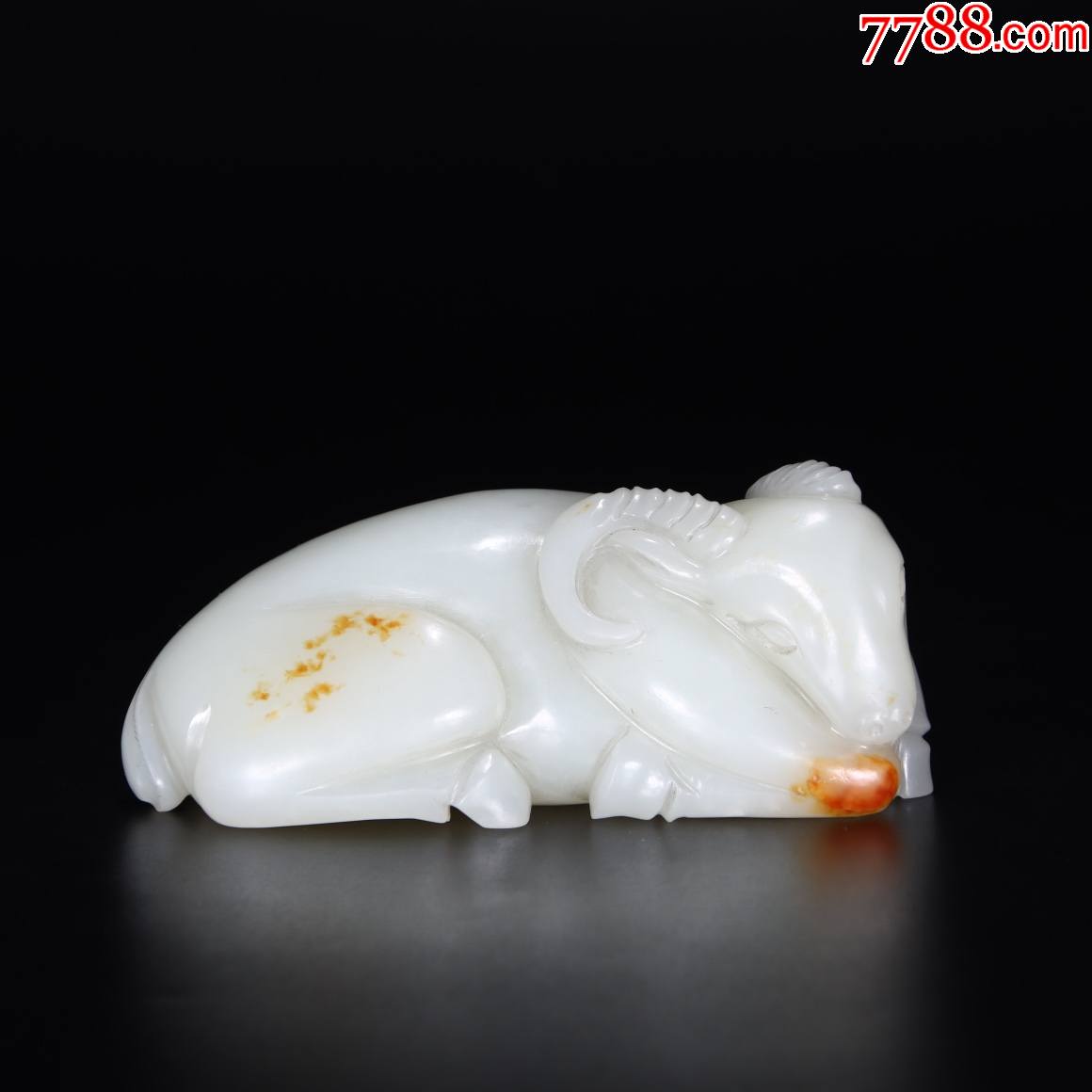 旧藏和田玉羊羊得亿